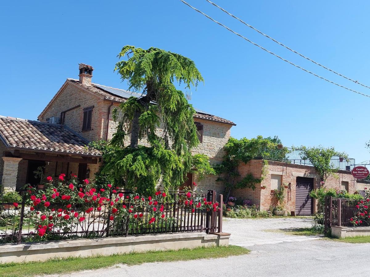 Casale San Martino Agriturismo Bio Sant'Angelo in Pontano Exterior foto